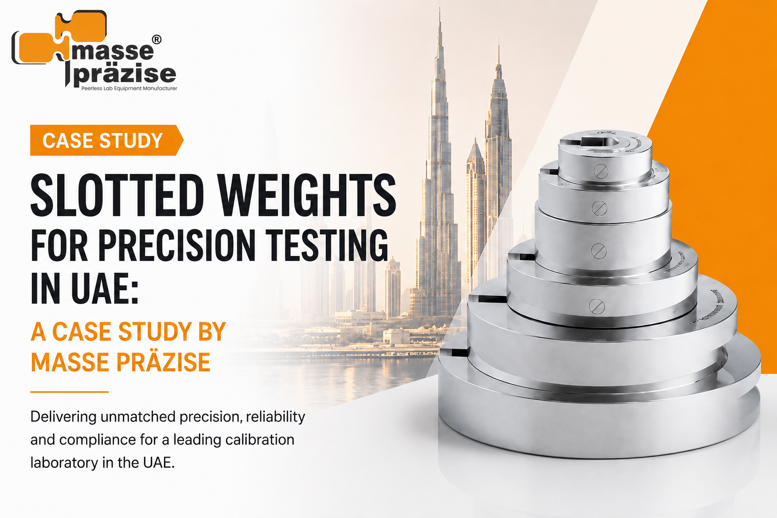 Slotted Weights for Precision Testing in UAE: A Case Study by Masse Präzise